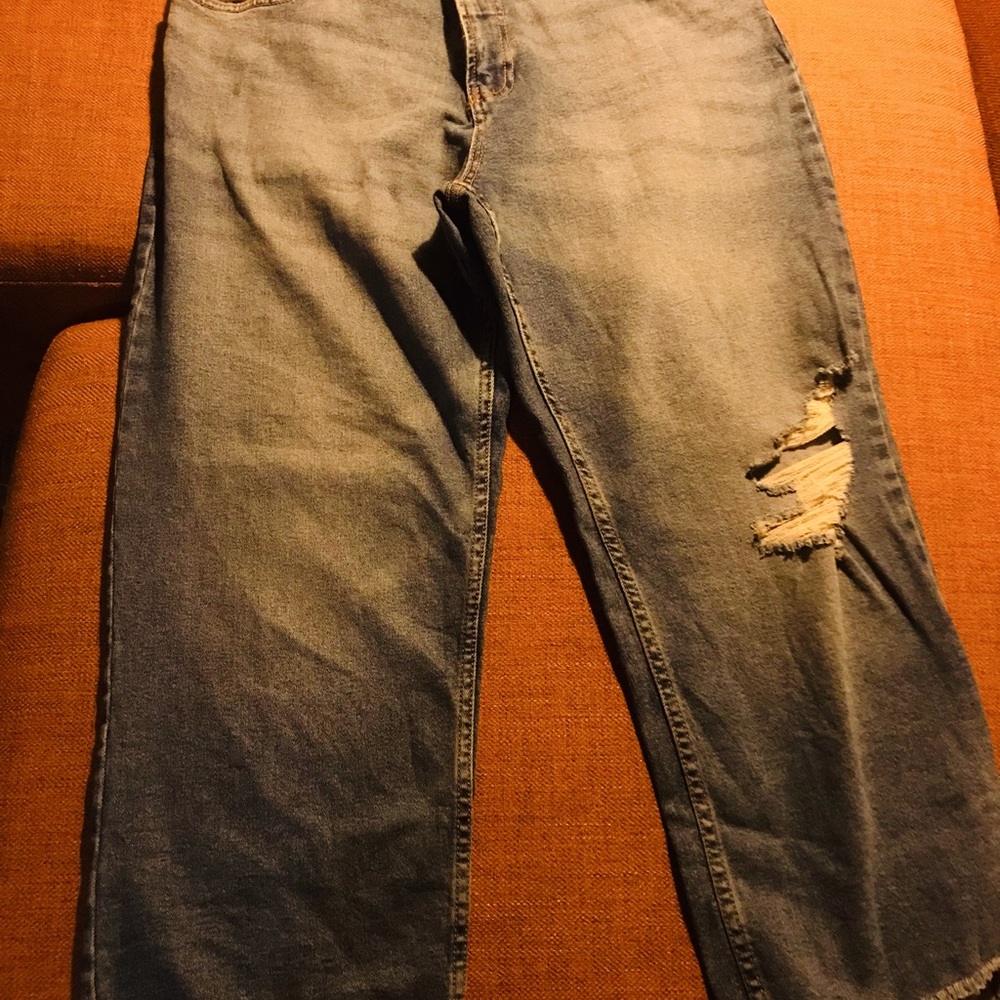 Ripped and distressed jeans